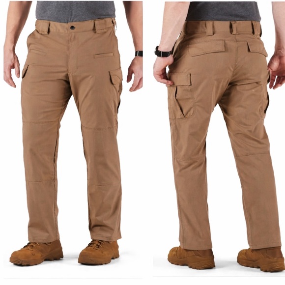 5.11 Tactical Other - 5.11 Tactical Stryke Cargo Pants Mens 40 X 30 Brown Ripstop Canvas Utility Work
